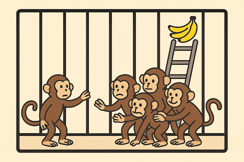 The Five Monkeys Experiment