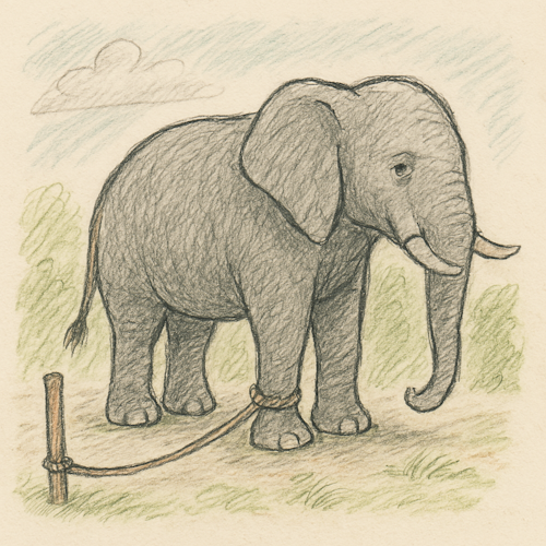 The Elephant & The Ropes