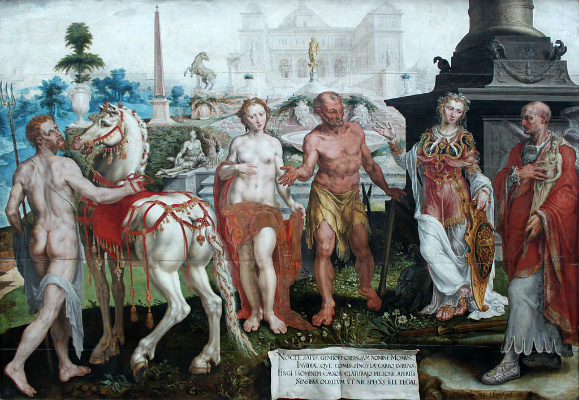 Jupiter, Neptune, Minerva, and Momus