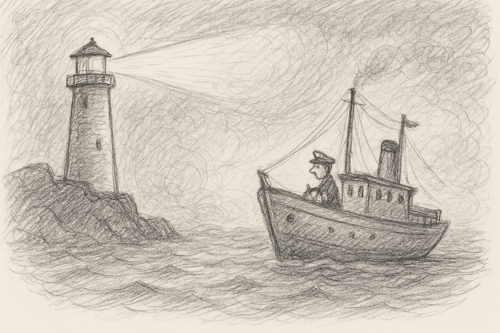 The Lighthouse & The Ship