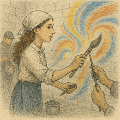 The Painter with a Broken Brush