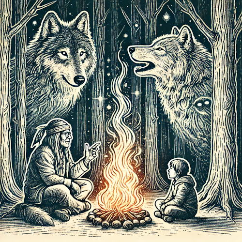 The Tale of The Two Wolves