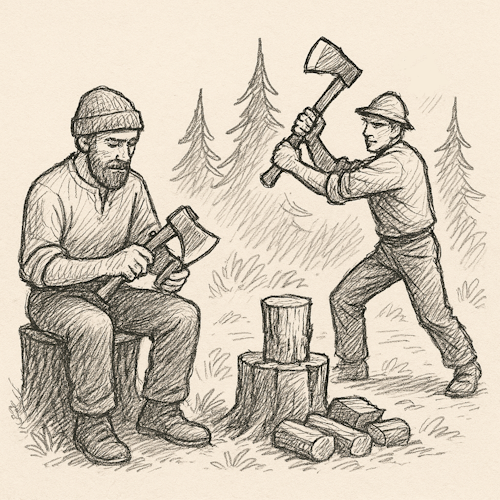 Two Woodcutters
